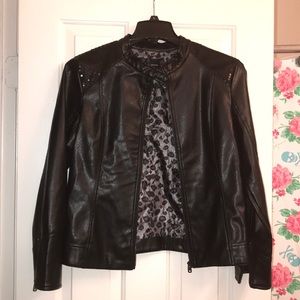 Rampage Black Leather Jacket